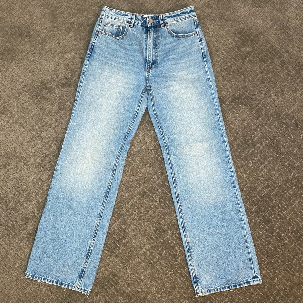 Stradivarius  90’s Dad Jeans in Vintage Blue